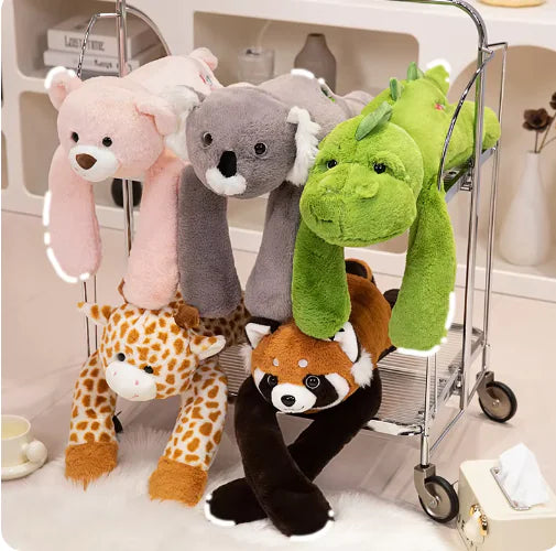 Long Arm Plush Animal Pillow