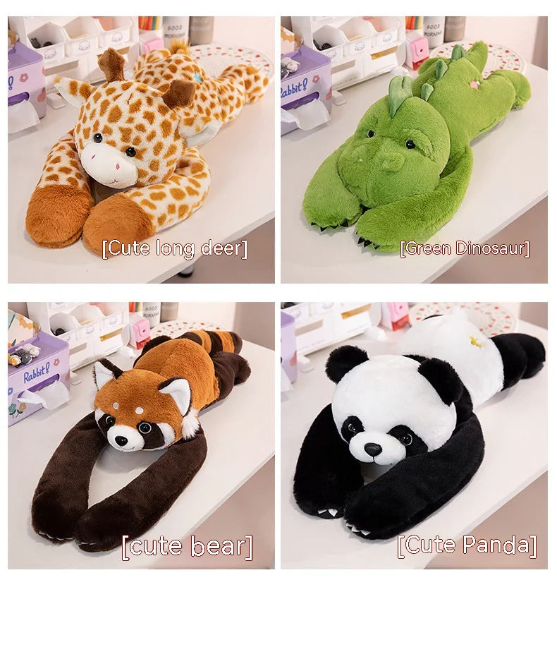 Long Arm Plush Animal Pillow